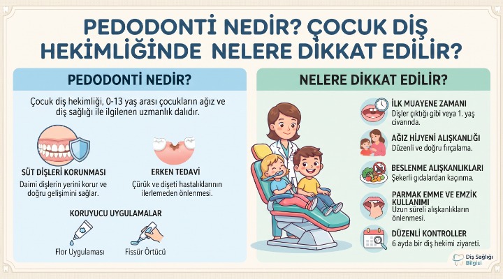 Pedodonti Nedir? Çocuk Diş Hekimliğinde Nelere Dikkat Edilir?