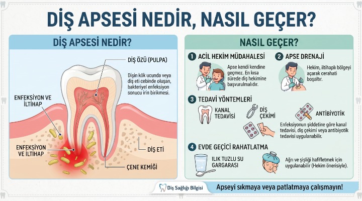 Diş Apsesi Nedir, Neden Olur ve Nasıl Tedavi Edilir?